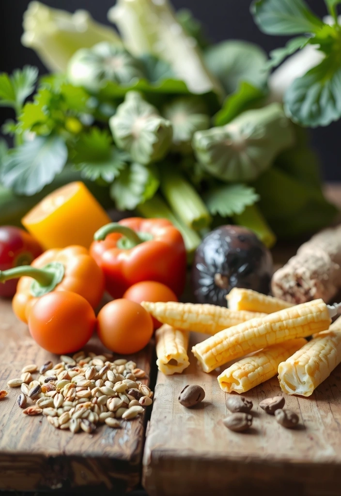 Frische Zutaten Analyse